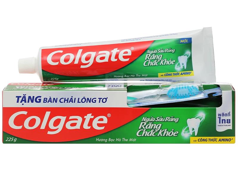 Kem đánh răng Colgate ngừa sâu răng  kèm bàn chải