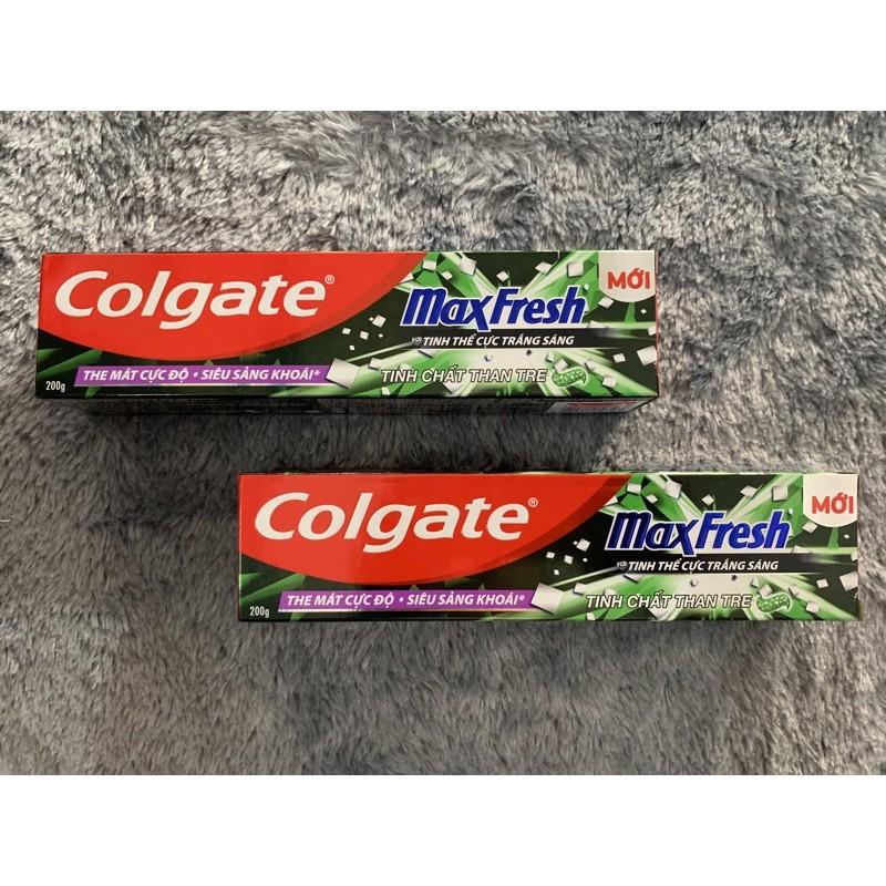 Kem đánh răng Colgate max Fresh than tre