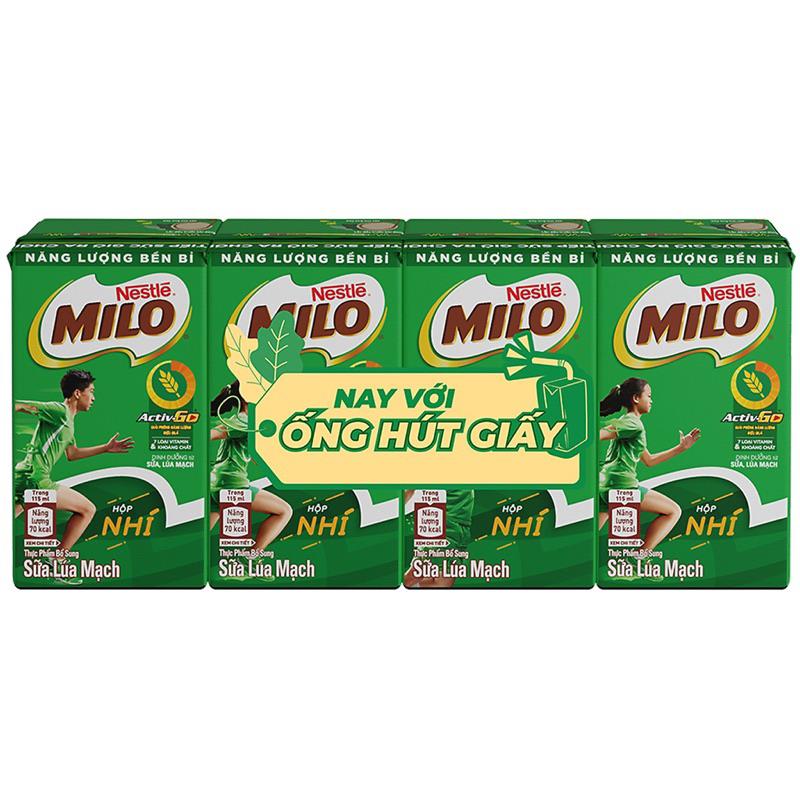 Sữa MIlo lúa mạch 110ml