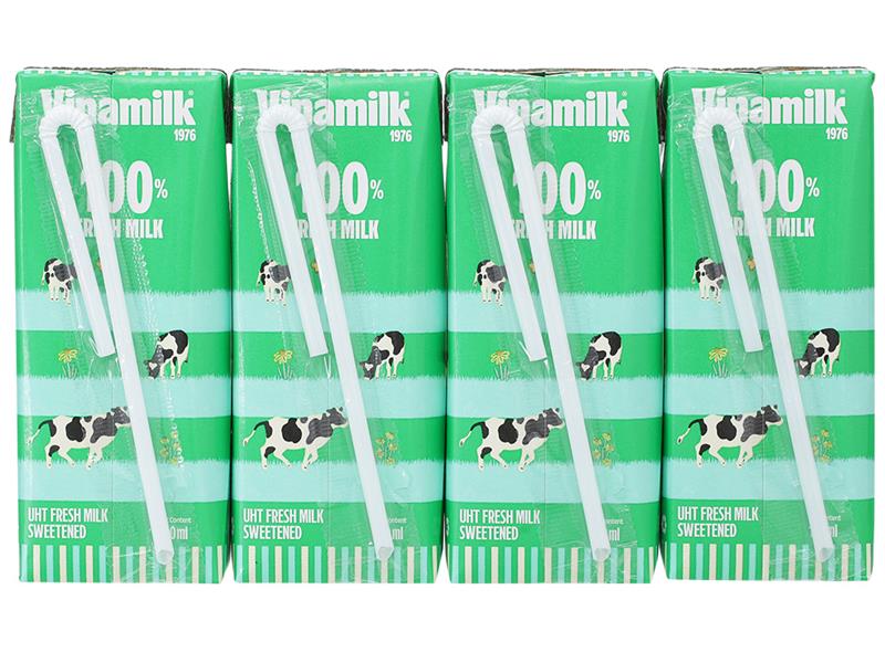 Sữa VInamilk có đường 180ml