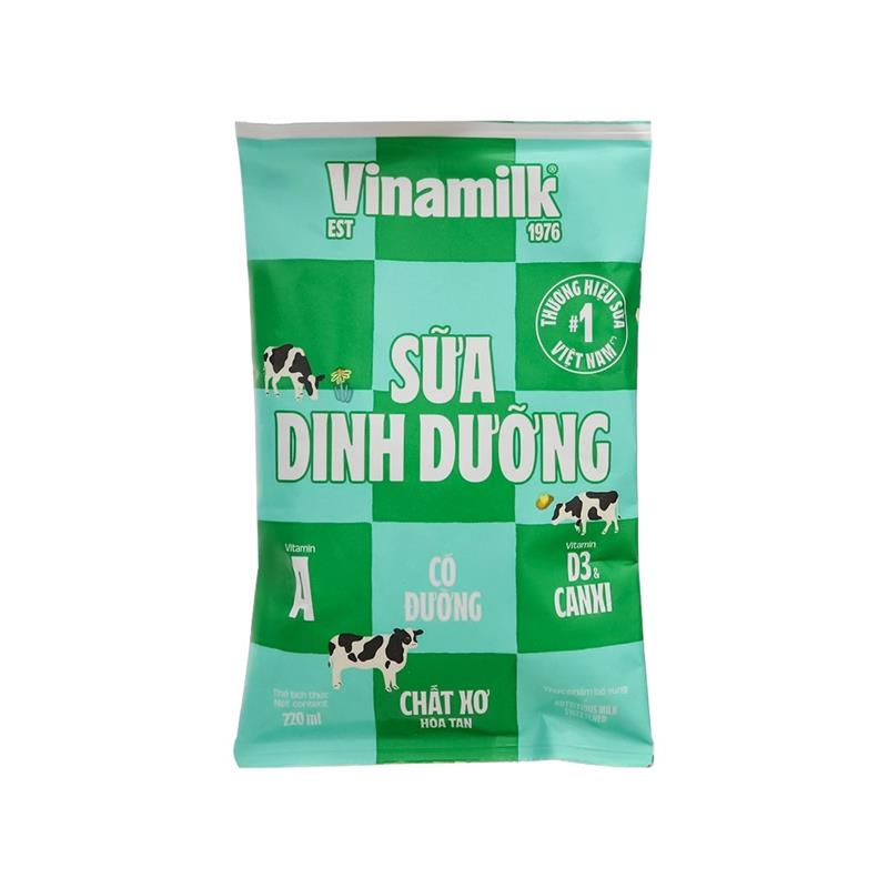 Sữa Vinamilk túi có đường 200ml