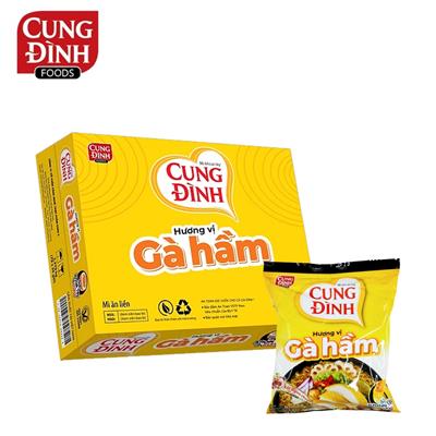 Mỳ cung đình gà hầm thùng