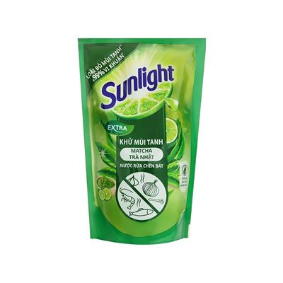 Túi rửa bát Sunlight matcha trà nhật 750g