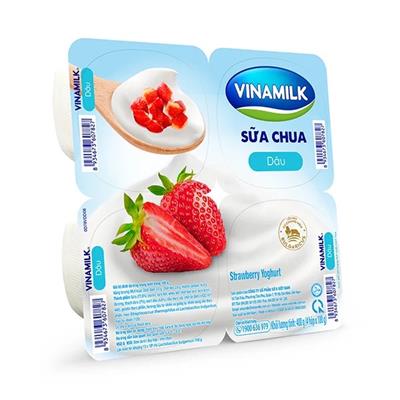 Sữa chua VInamilk dâu