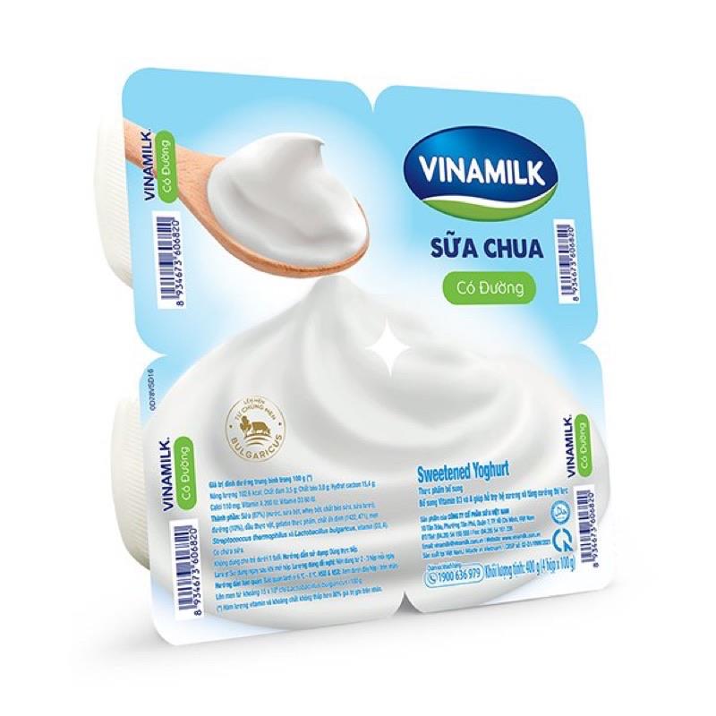 Sữa chua VInamilk có đường