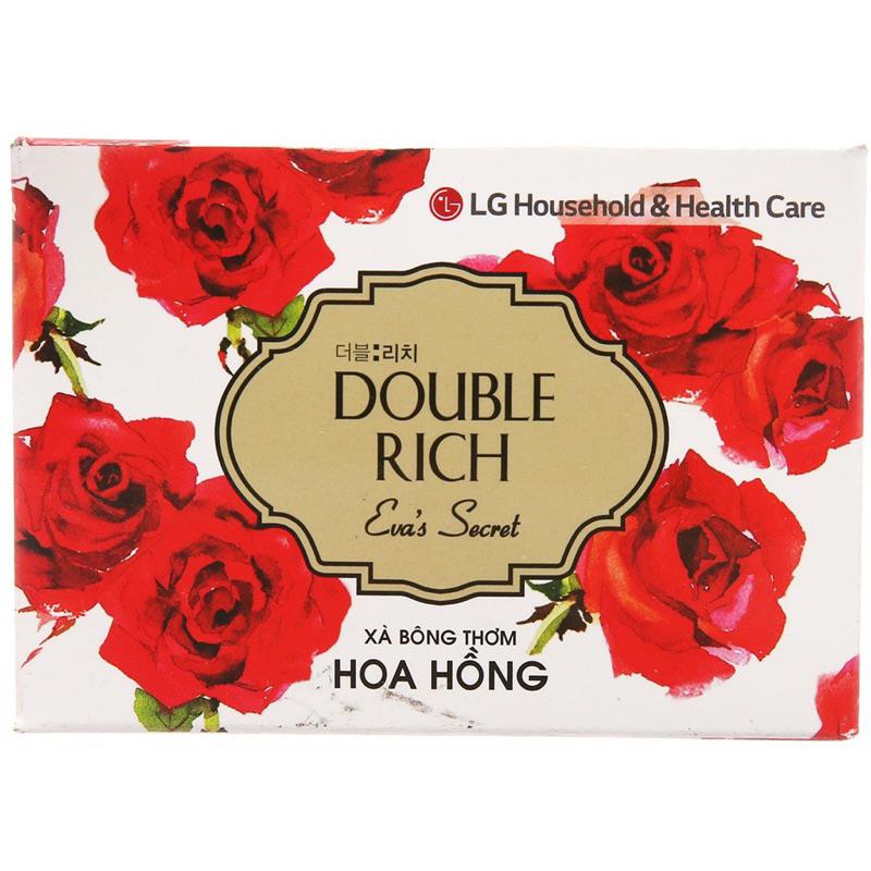 Xà bông  Double Rich hoa hồng